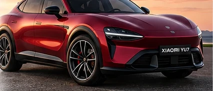 红色小米 YU7 纯电动 SUV